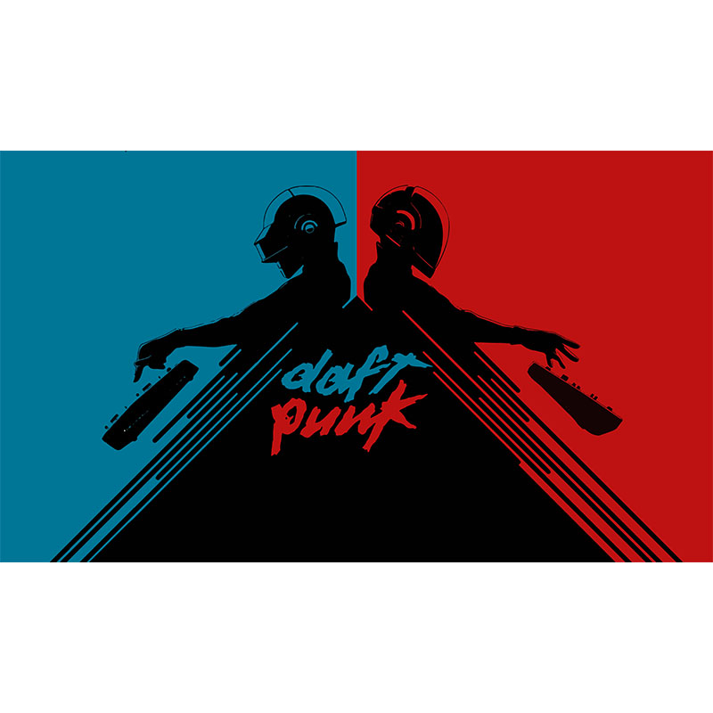 Πίνακας σε καμβά Daft Punk 2